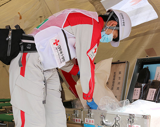 写真：さいたま赤十字病院の理念